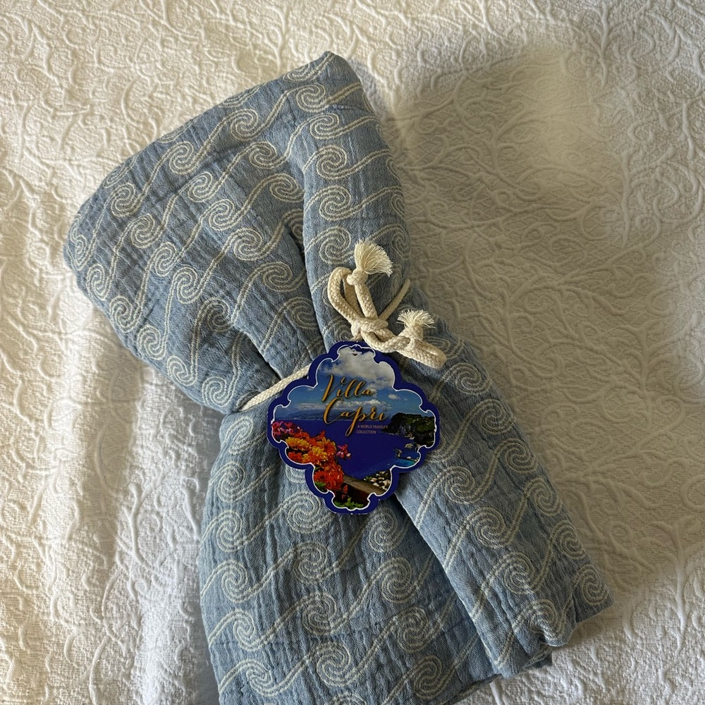 Villa Capri Turkish Beach Towel
